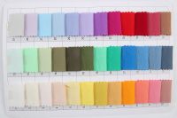 Polyester Plain weave woven dyed CEY light weight clothing fabric for summer garment skirt shirt apparel