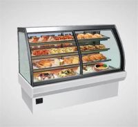 Cold dish display cabinet duck neck cooked food preservation cabinet brine restaurant skewer cake arc refrigerated dish commercial