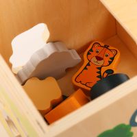 Wooden Kids Shape Sorting Cube