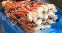 Frozen snow crab products, snow crab meat, snow crab clusters