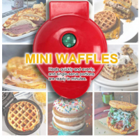 Electric Waffles Maker Machine Kitchen Cooking Appliance for Kids Breakfast Dessert Non-Stick Pan Pot