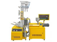 Automatic Monolayer  Lab Small Blown Film Machine for PP PE PLA HDPE LDPE Plastic Polymer Nylon