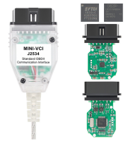 Psa0118-2. Mini Vci Obd2 Line (toyota J2534 V17.10.012)