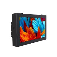 Outdoor ips waterproof screen 4k high brightness display digital signage wall mounted lcd advertising