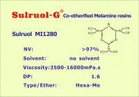 Co-etherified Melamine resins Sulruol MI1280