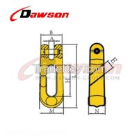 China G80 Forged Clevis Choker Hook dawson