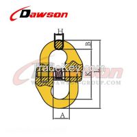 G80 European Type Connecting Link For Lifting Chain SlingsDAWSON GROUP