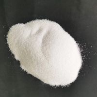White corundum grain sand