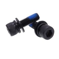 Hexagon Cheese Head Screw with Flat Spring Washer Nylon Patch Locking Screws