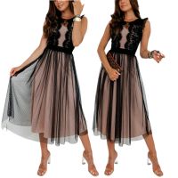 Women Elegant Casual Fashion Lace Patchwork