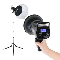 Professional 150W Portable Studio Photography Fill Light Sunlamp Film Shooting Studio Video Lights