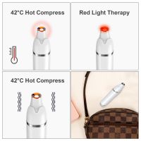 Mini Electric Heated Eye Massager Pen Dark Eye Circle Remover