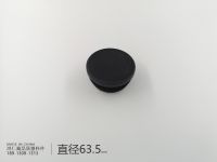 76.2x76.2mm3inch square cap tubing blanking plastic end cap, tube pipe hole insert finishing plug.