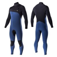 Neoprene Chest Zip Liquid Seal Wetsuit 4/3mm Thermal Limestone One Piece Dry Surfing Diving Suit