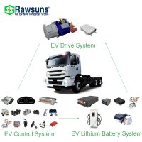 360kw 2000Nm ev motor with electric transmission car convertion kit ev conversion kit with batteries for 31-49ton truck