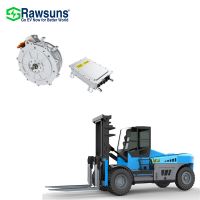 Rawsun 130kw electric drive motor 600Nm traction motor for locomotive ev conversion kit for electric forklift loader