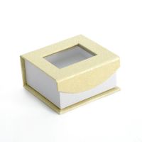 Paper Jewelry Packaging Boxes with PVC Window