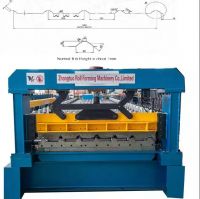 Molding frame trapezoidal metal roofing sheet rolling forming machine