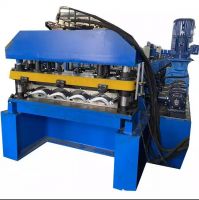 Metal glazed tile roll forming machine