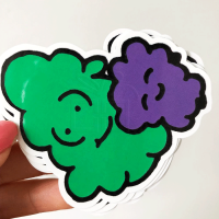 UV Resist Printing Waterproof Durable White Vinyl PVC Self-Adhesive Die Cut Customized Logo Sticker Custom Stickers