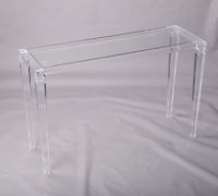 clear acrylic console table sofa table