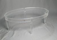 clear acrylic coffee table