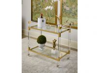 Acrylic Bar Cart Serving Cart Serving