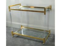 Acrylic Bar Cart Serving Cart Serving