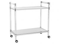 acrylic bar cart serving cart serving trolley