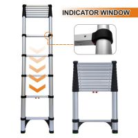 Aluminium Telescopic Extension Ladder 3.2m