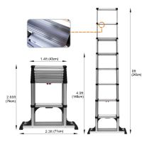 High Quality Aluminium Telescopic Combi Ladder