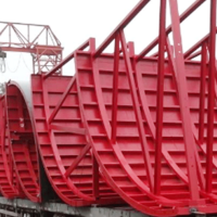 Chengyi Culvert Steel Formwork Mold Metal Form For Construction Flat Tie Girder Encofrados