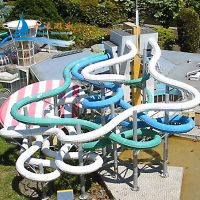 Dalang Factory Mini Fiberglass Children Water Aqua Park Slide