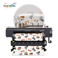 1.9m 8 Printheads I3200 Digital Printing Machine Sublimation Printer