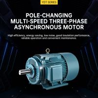 YDT series pole-changing multi-speed three-phase asynchronous motors have the advantages of high efficiency, energy saving and low noise(please contact customer service for detailed price).