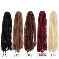 European and American African wigs, long curly hair, 22-inch chemical fiber braided crochet hair