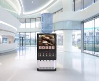 Hot beverage vending machine