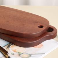 Ebony sandalwood solid wood cutting board, big hole and long, shape and size can be customized/support batch ordering/ contact customer service before placing an order