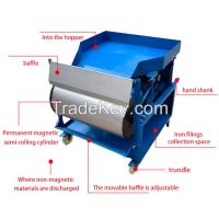 Magnetic separation equipment of aluminum iron-sucking machine