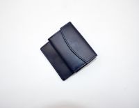 Mens leather wallet with coin pocket