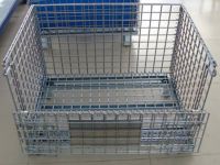 Collapsible Stackable Wire Containers/Wire baskets