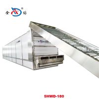 Mesh belt vegetables conveyor dryer