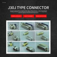 J30J has the characteristics of small size, light weight, reliable connection, excellent electromagnetic shielding performance, small insertion force, anti-vibration, impact resistance, etc.