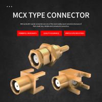  MCX series RF coaxial connectors are small in size, reliable and easy to connect