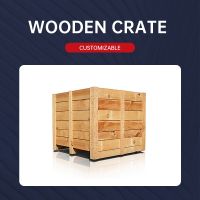 The wooden box is simple to make, high strength, local materials, good durability, certain elasticity, and can withstand shock and vibration (please contact customer service for customized products)