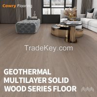 Cowry Flooring geothermal multilayer solid wood series floor