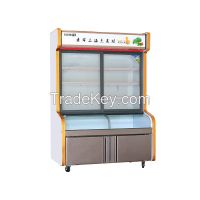 Three temperature a la carte cabinet