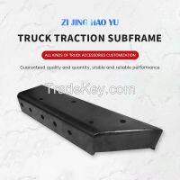 Frame and drawbar connections support customization