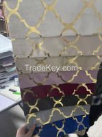 gold stamping curtain ，net，drapes