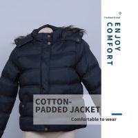 Men&#039;s blue cotton-padded jacket coat 500 pieces set.Ordering products can be contacted by mail.